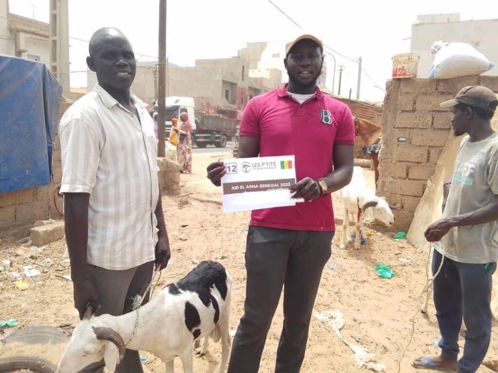 ACTION AÏD MOUBARAK 2026 2 distribution d'un mouton pour l'aid el kebir